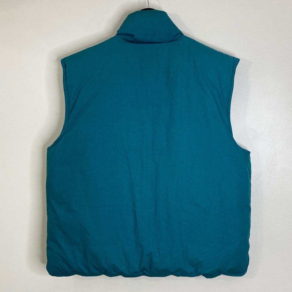 VINTAGE FOXLAND 🦊 MENS DOWN FILLED PUFFER VEST WITH MULTIPLE POCKETS MEDIUM - Picture 3 of 14